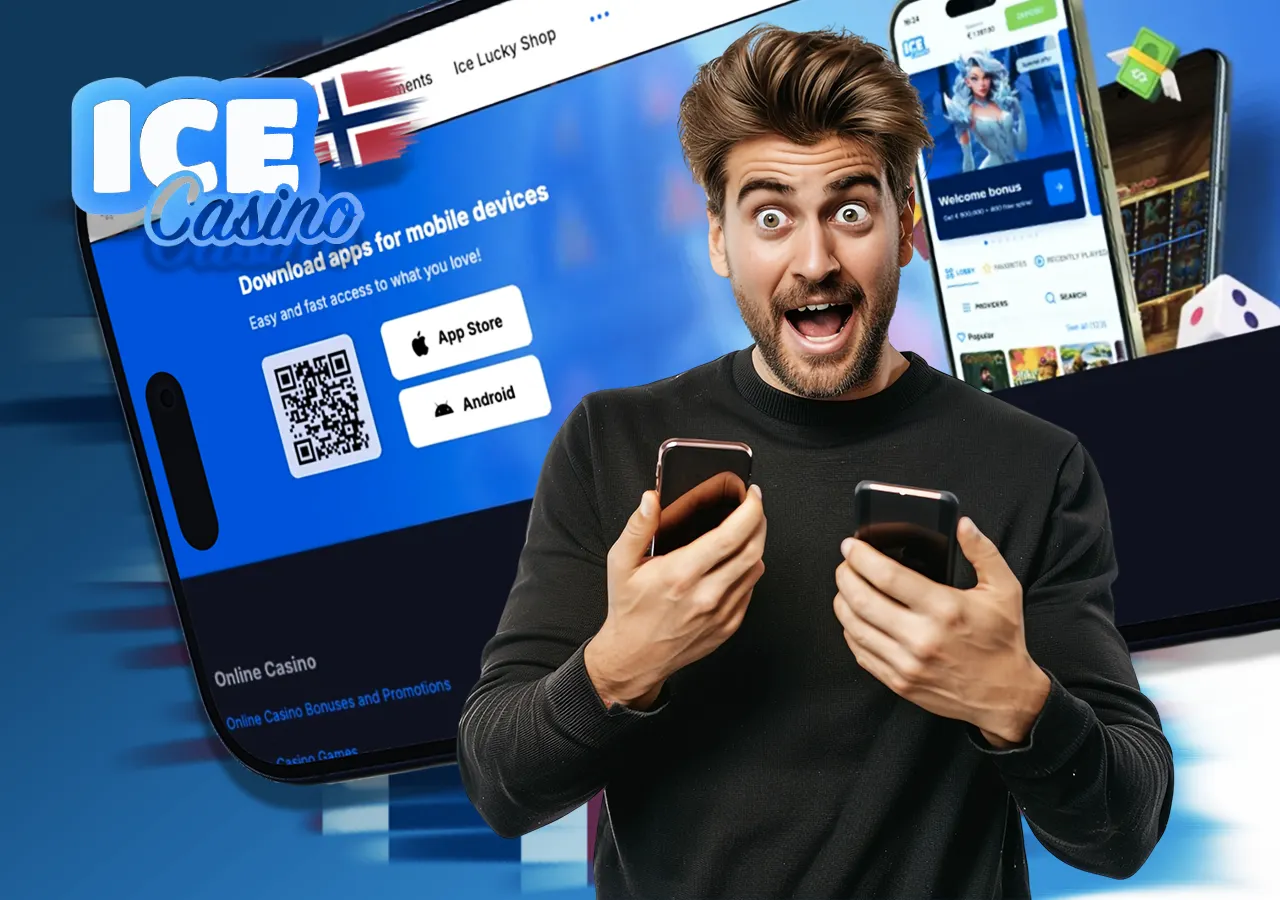 Nettstedet har en adaptiv mobilversjon som fungerer pÄ alle operativsystemer.